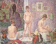 Georges Seurat Les Poseuses oil painting picture wholesale